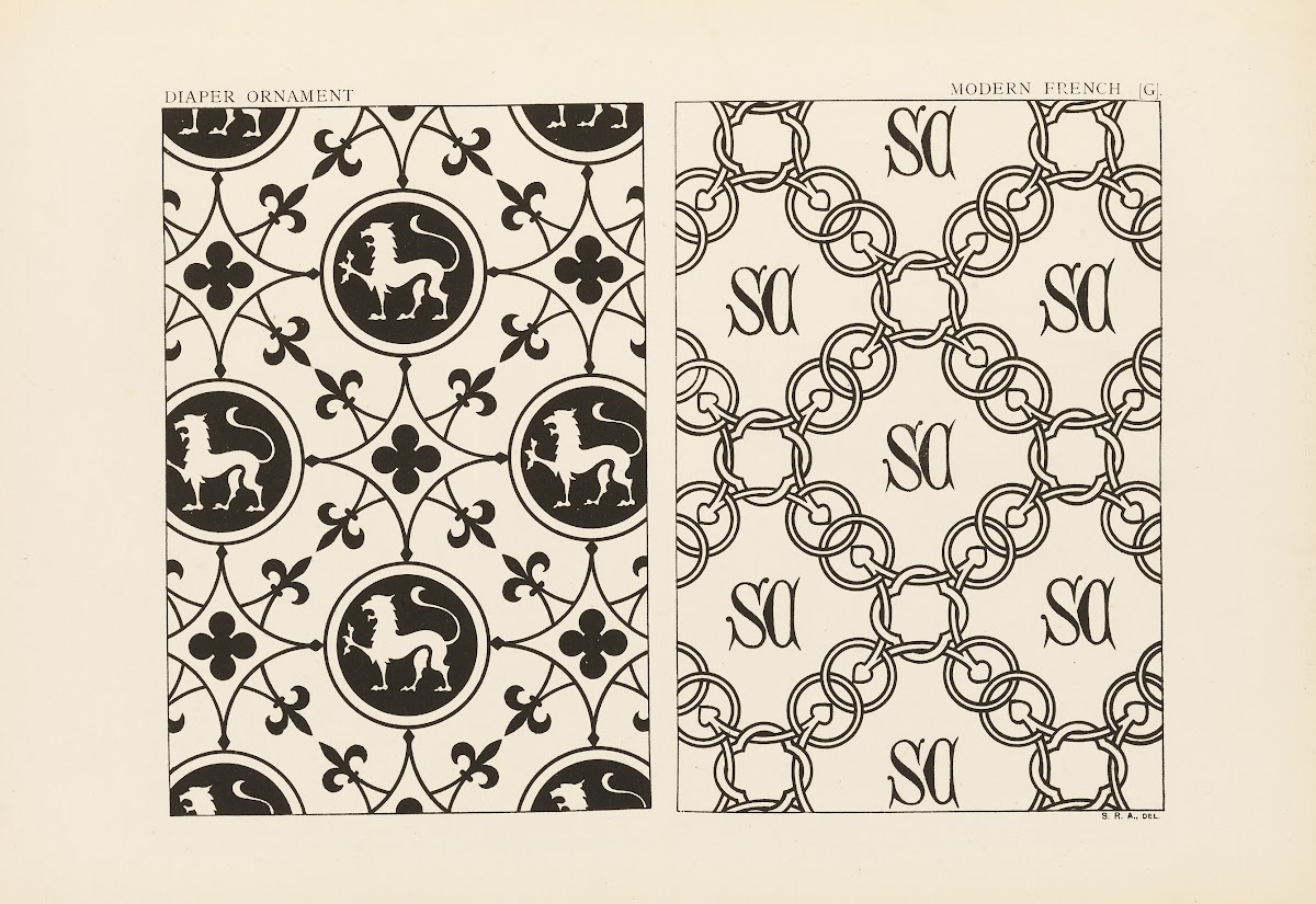 Outlines of ornament in the leading styles Pl48 1881