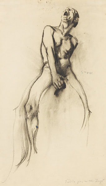 Reiterskizze für Wilde Jagd before 1893