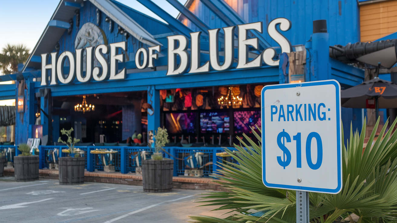 How Much Is Parking at House of Blues Myrtle Beach?