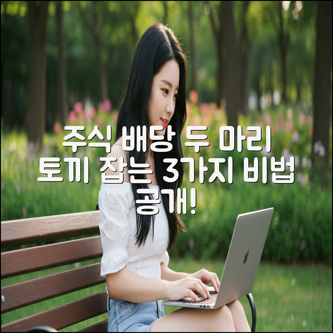 주식+배당 2마리 토끼 잡는 3가지 비법