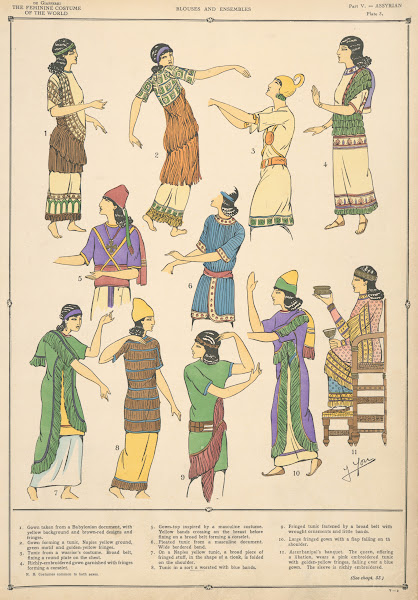 Assyrian  Blouses and ensembles 1926 1927