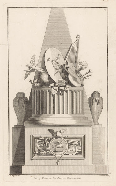 Les 9 Muses et les diverses Renommées 1768   1771