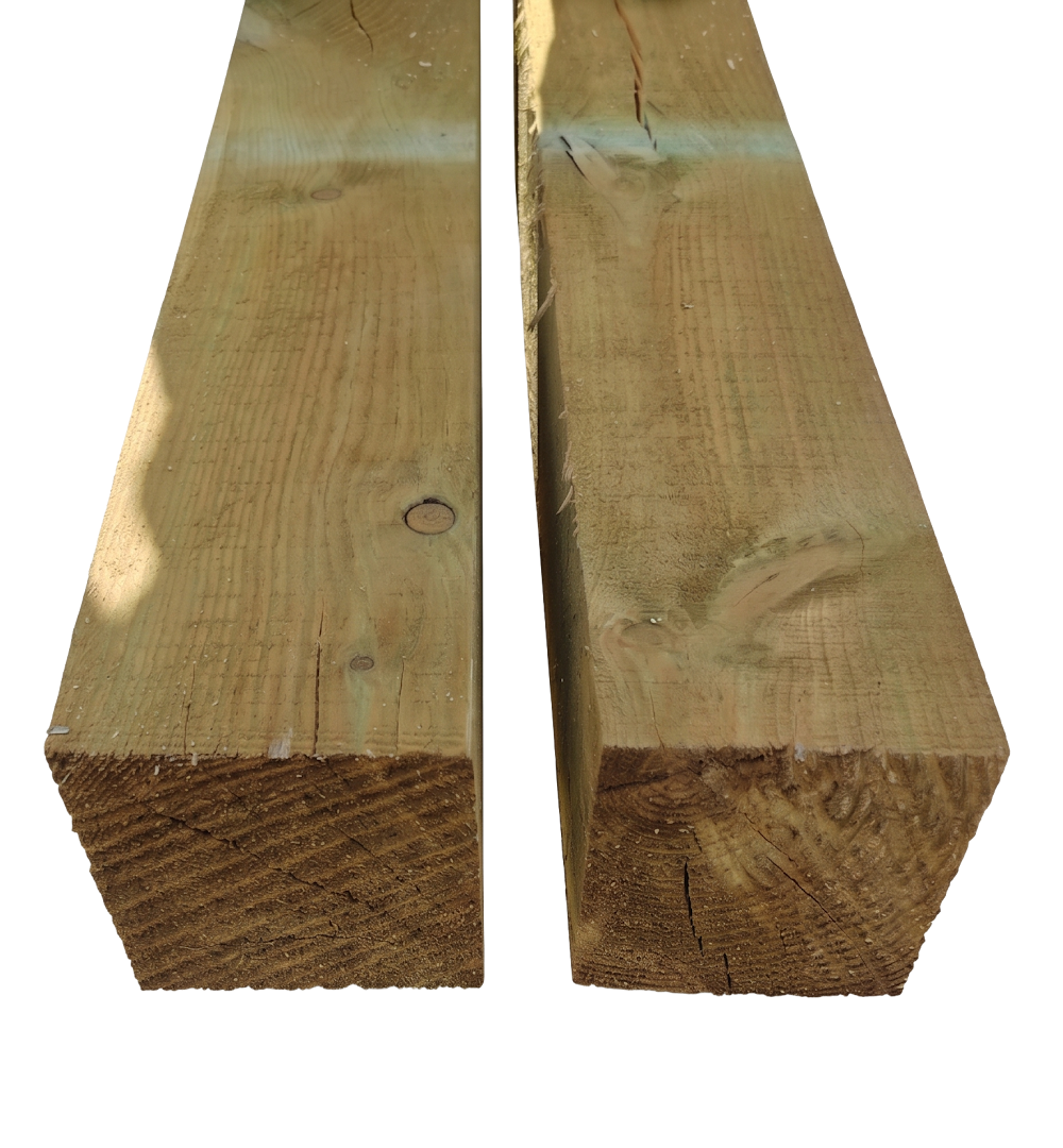 Impregnuota – 150x150x6000 – Kalibruota – Pušis