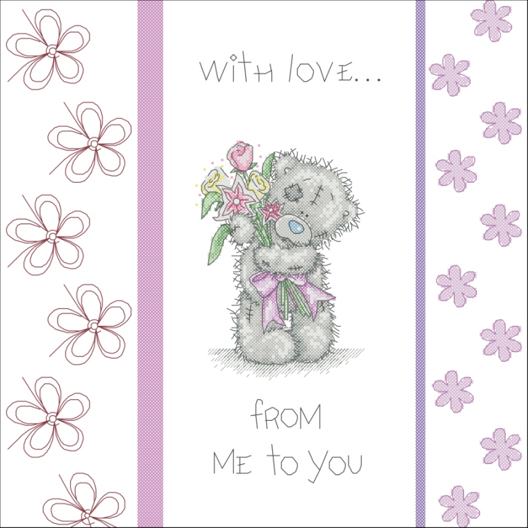 TT203 Tatty Teddy With Love Cushion