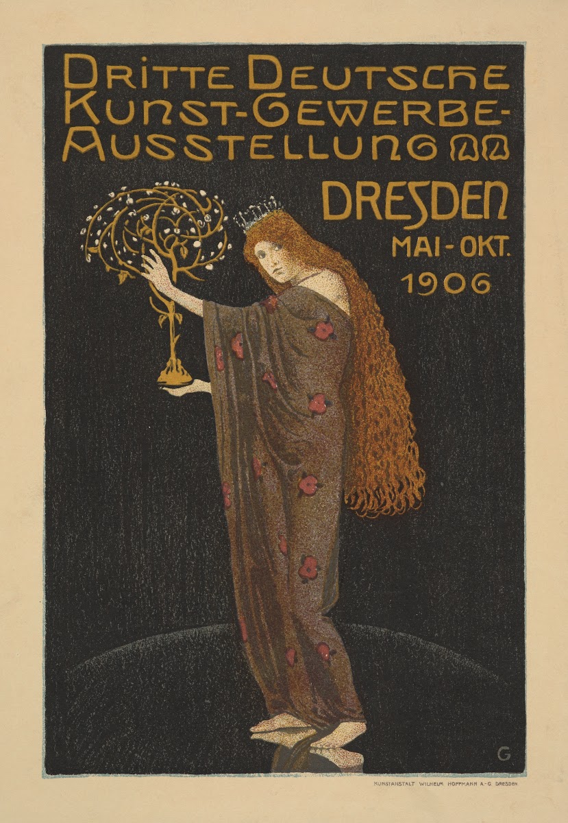 Dritte Deutsche Kunst GewerbeAusstellung Dresden Mai Okt 1906 1906