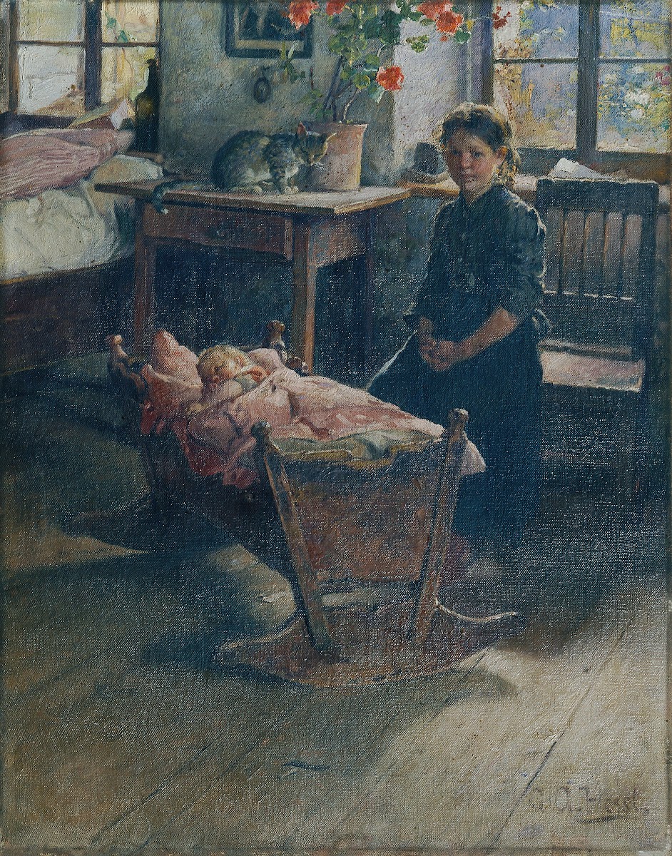 An der Wiege before 1902