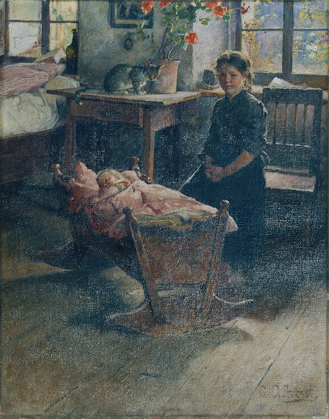 An der Wiege before 1902