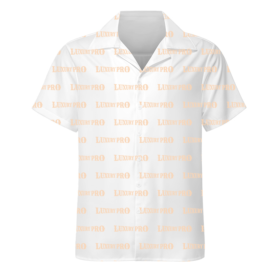 AOP Brazilian Collar Short Sleeve Shirt Women