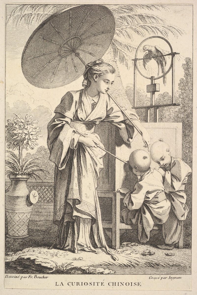 Chinese Curiosities After François Boucher 17411763