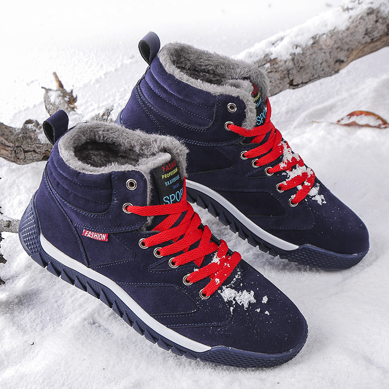 Men's Winter Boots, Lined, Large Sizes