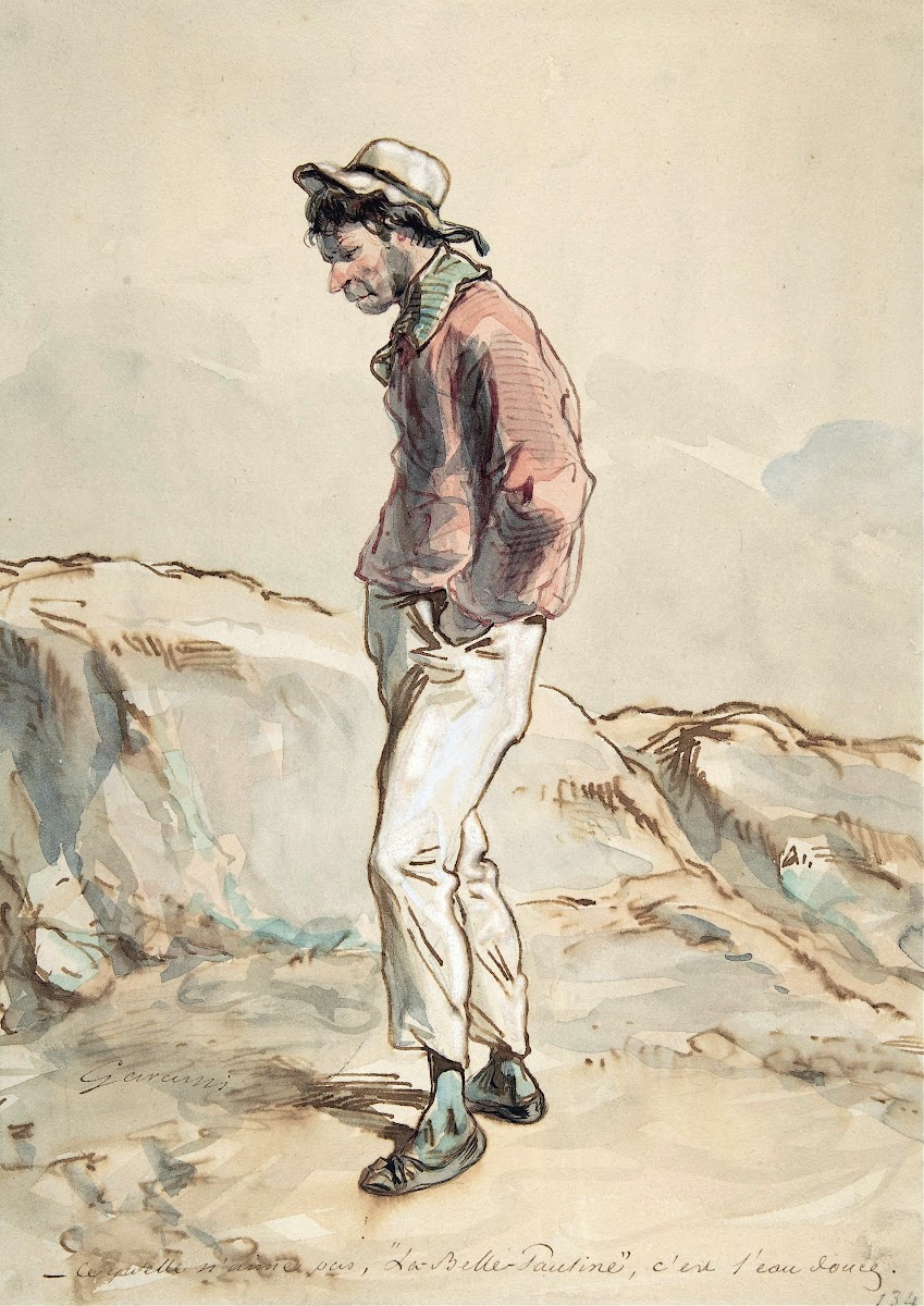 A Sailor Standing on the Shore 1859