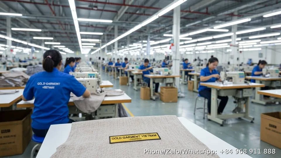 Factory Connection Clothing - Gold Garment Vietnam
