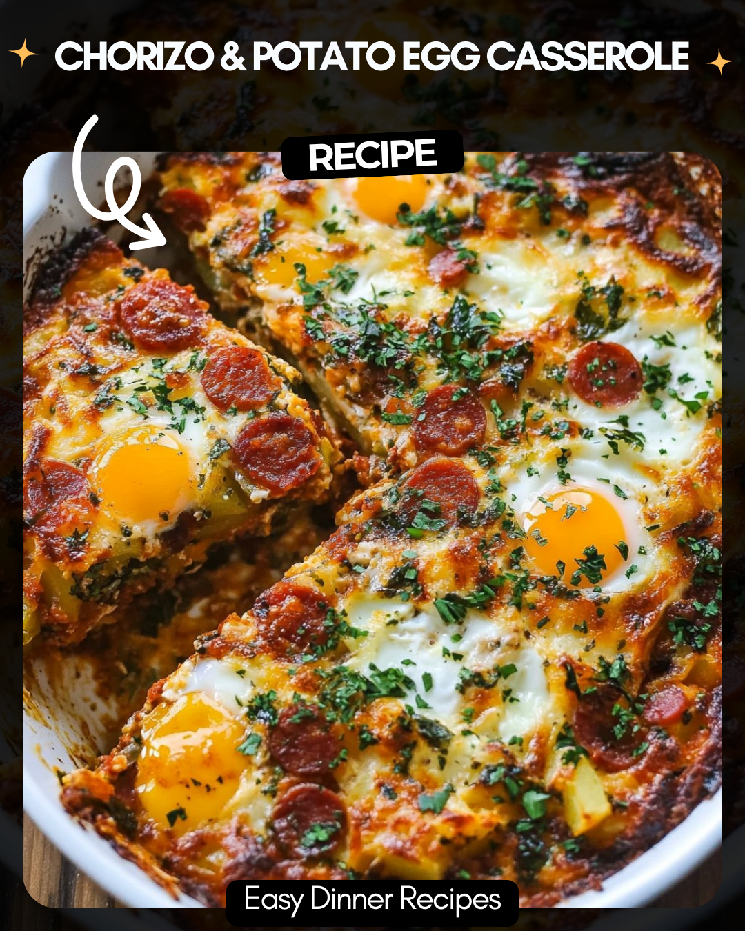 Chorizo & Potato Egg Casserole