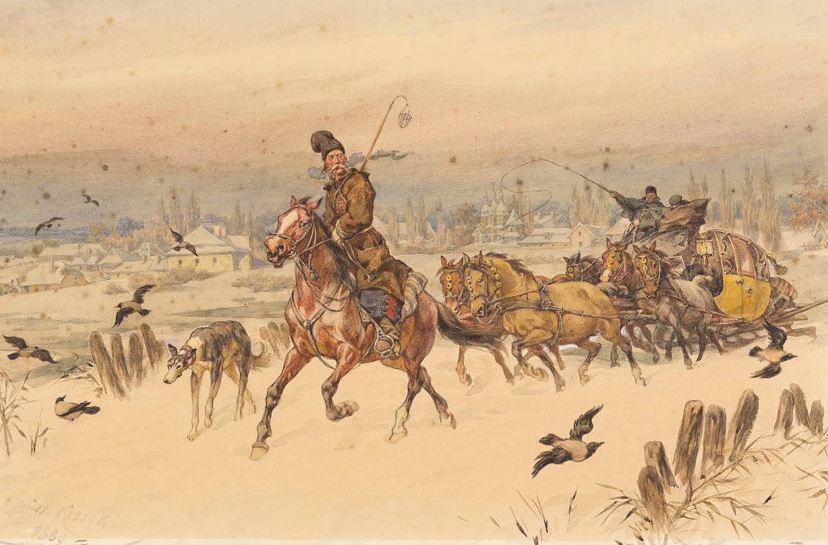 Sleigh ride 1889