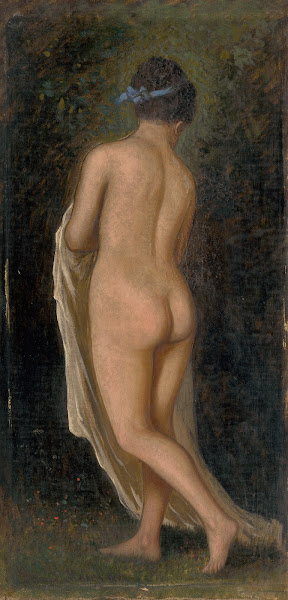 Study of a Standing Female Nude 18801900