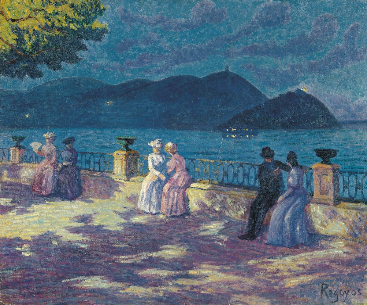 The Concha Night time c 1906