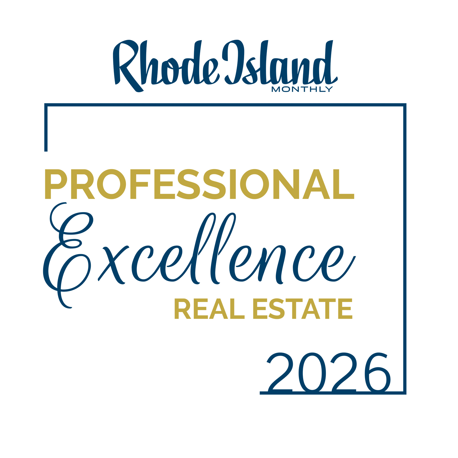 2026 Professional Excellence Real Estate Award