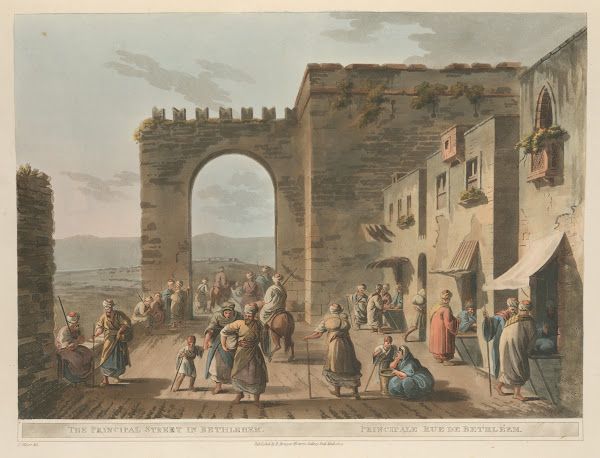 The Principal street in Bethlehem 1804