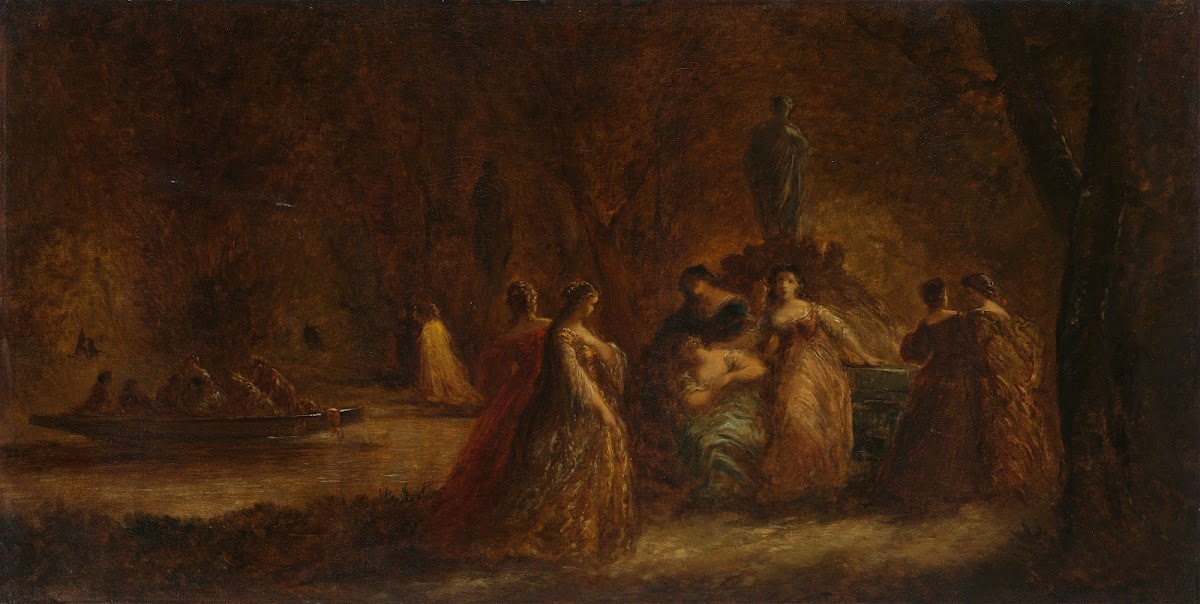 A Woodland Fête C 1853 1857