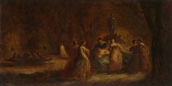 A Woodland Fête C 1853 1857