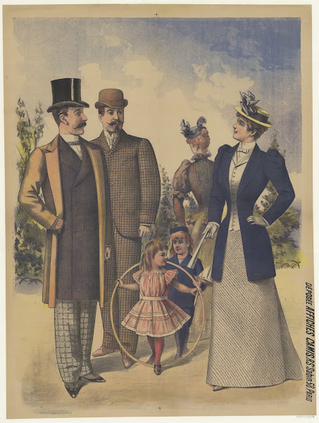 Mode hommes femmes enfants 1892