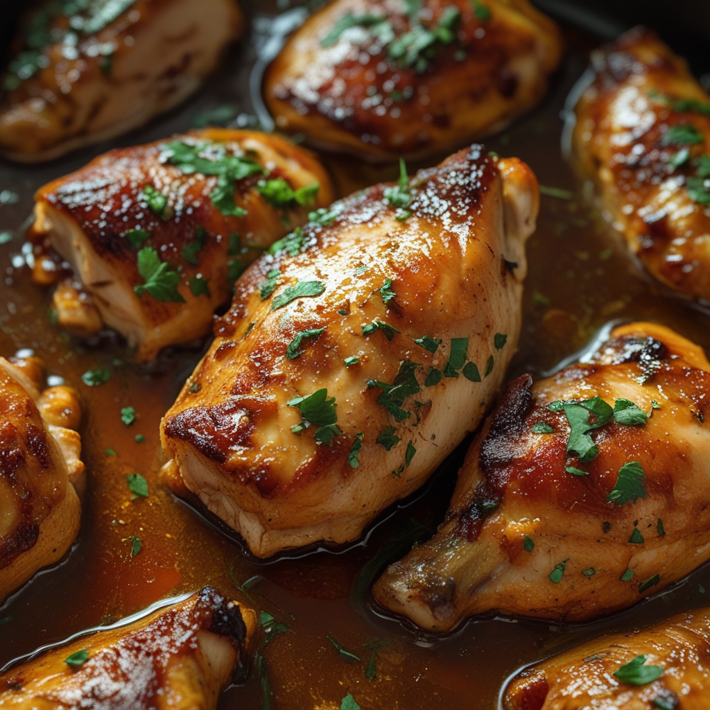 Braised Catalina Chicken Easy Homemade Family-Friendly Dinner finished