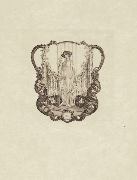 Bookplate Mici  Noten und Buchzeichen 1911