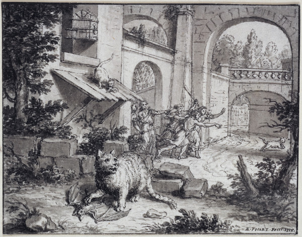 The Cat and the Bat 1718