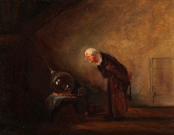 Der Alchimist Chemicus ca 1840