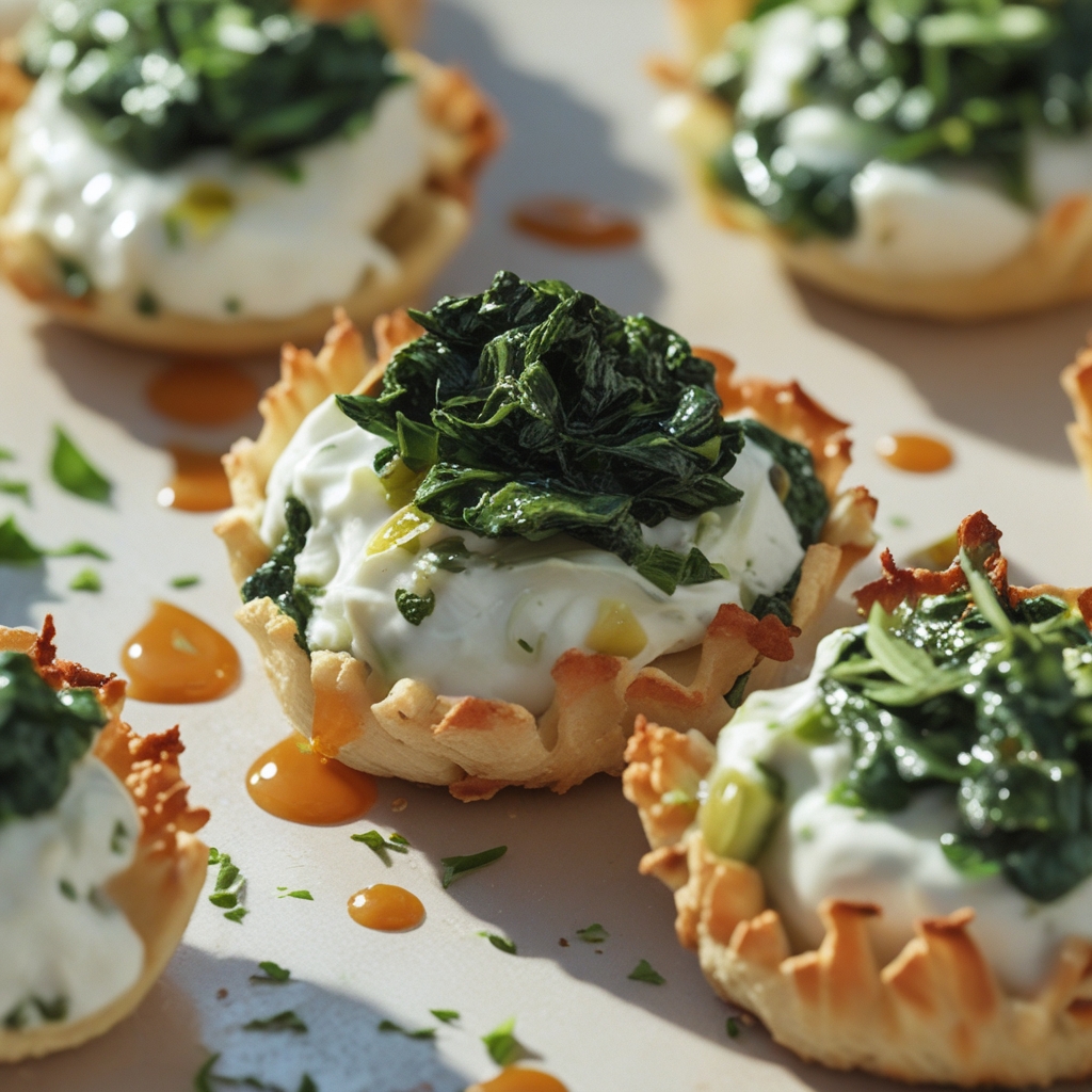20-Minute Spinach Ricotta Bites Recipe – Irresistibly Easy Appetizer for Quick Snacking finished