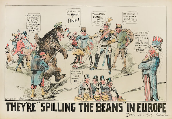 Theyre Spilling the Beans in Europe 1914