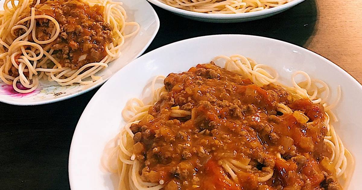 Spaghetti Bolognese 
 Mỳ Ý Sốt Bò Băm 🍝🍝🍝