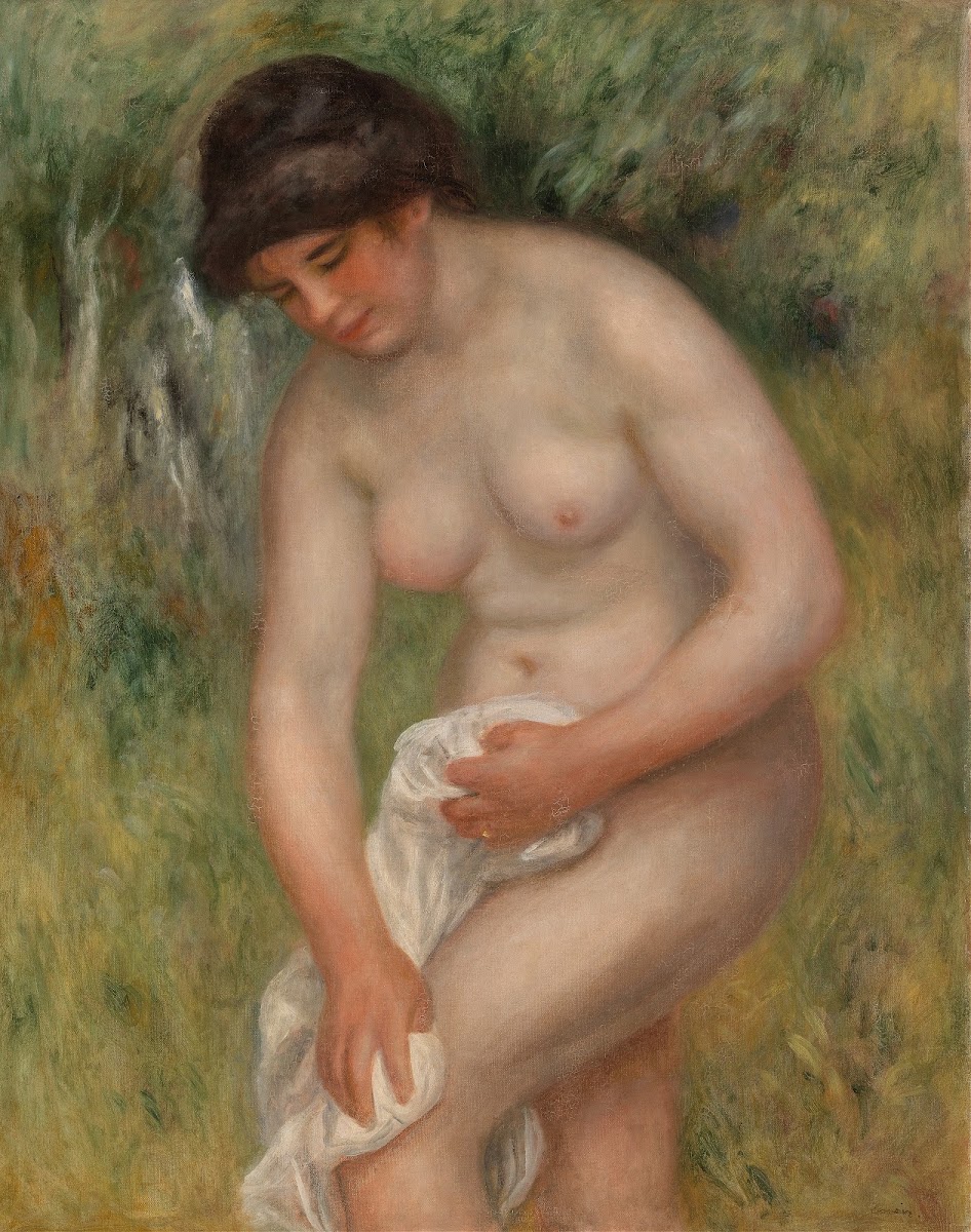 Bather Drying Herself Baigneuse sessuyant c 19011902