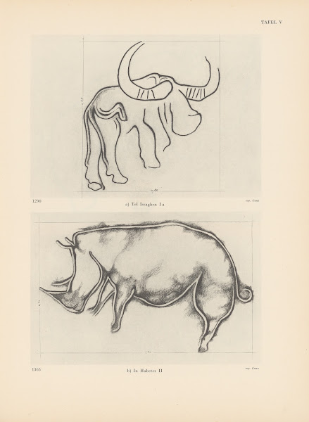 Ekade Ektab die Felsbilder Fezzans Pl82 1937