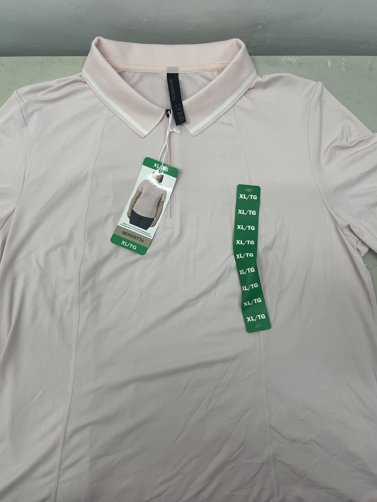 Mondetta W Polo Shirt Active Pink XL #2140