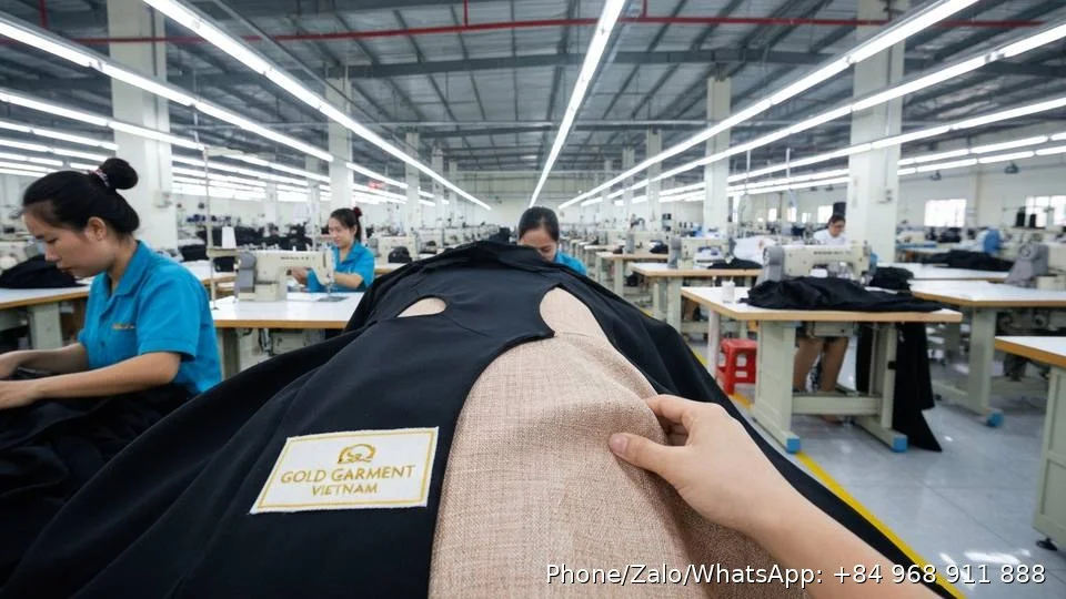 custom clothing - Gold Garment Vietnam