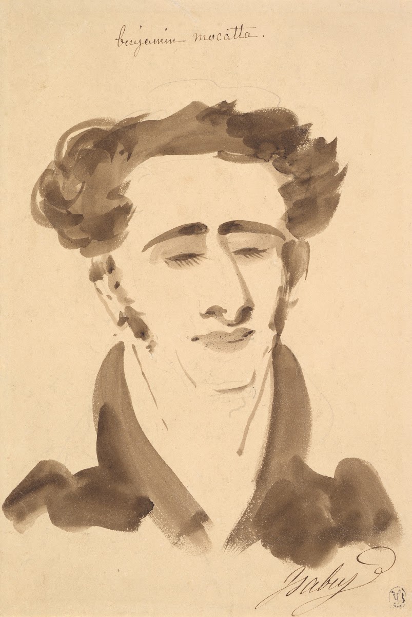 Portrait of Benjamin Mocatta 18021865 19th century