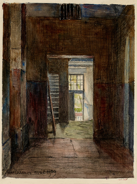 Intérieur du couvent des Carmes rue de Vaugirard 1909