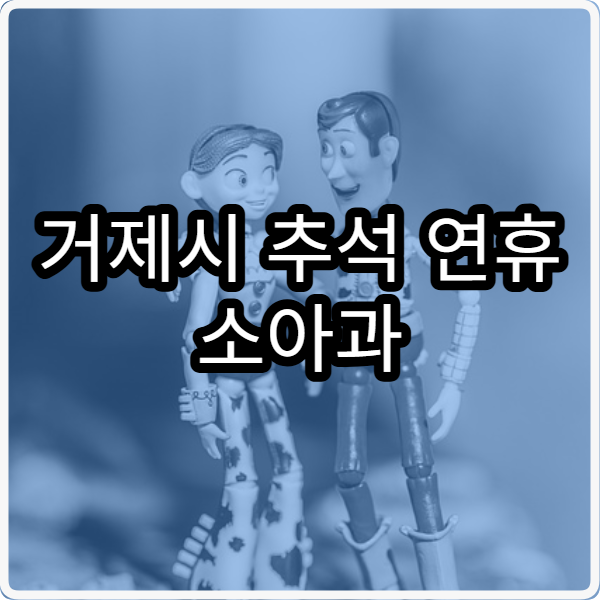 거제시 추석 연휴 소아과 진료 병원 확인과 예약 팁