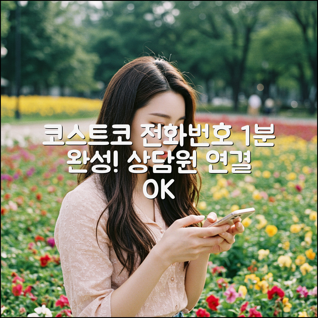 코스트코 상담원 연결! 전화번호 1분 만에 찾기 🚀