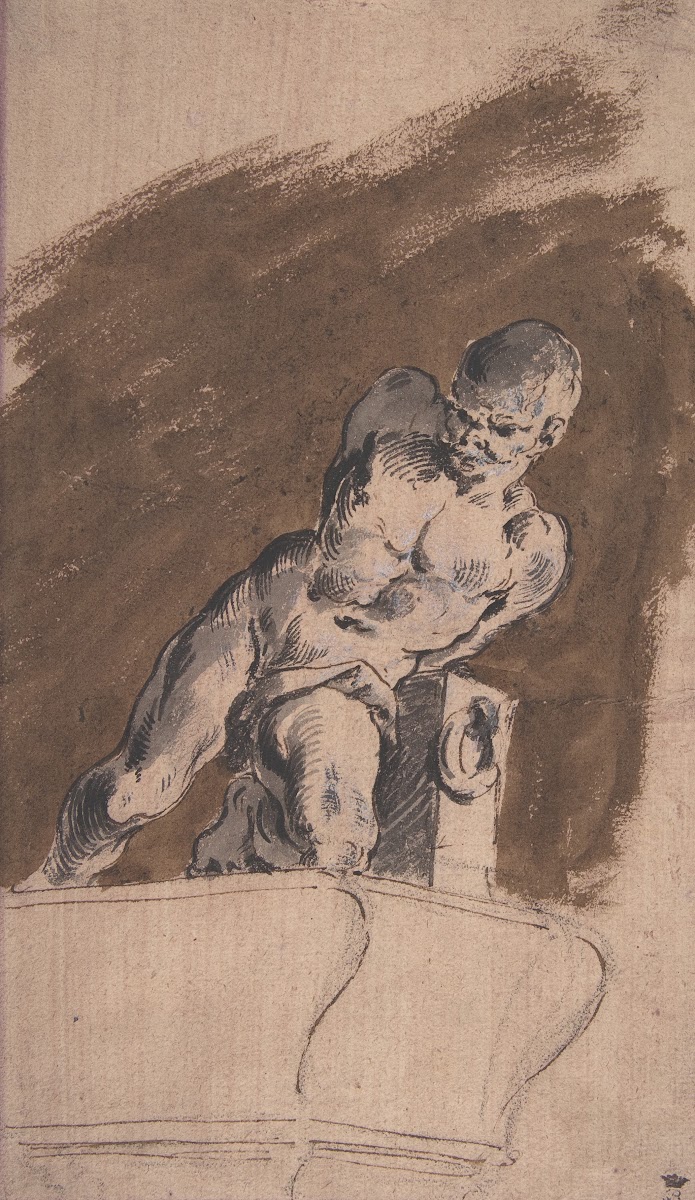 Chained Nude Prisoner after Pietro Tacca 17291804