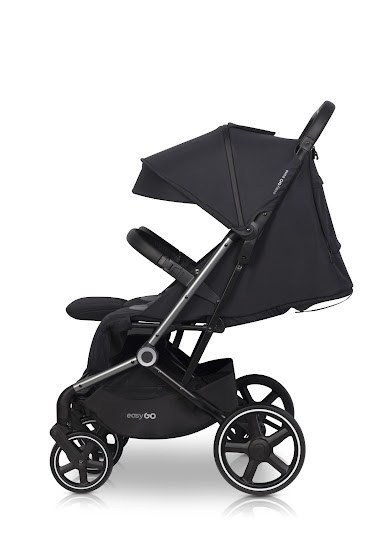 Stroller for twins Easy-Go Echo 2024 black