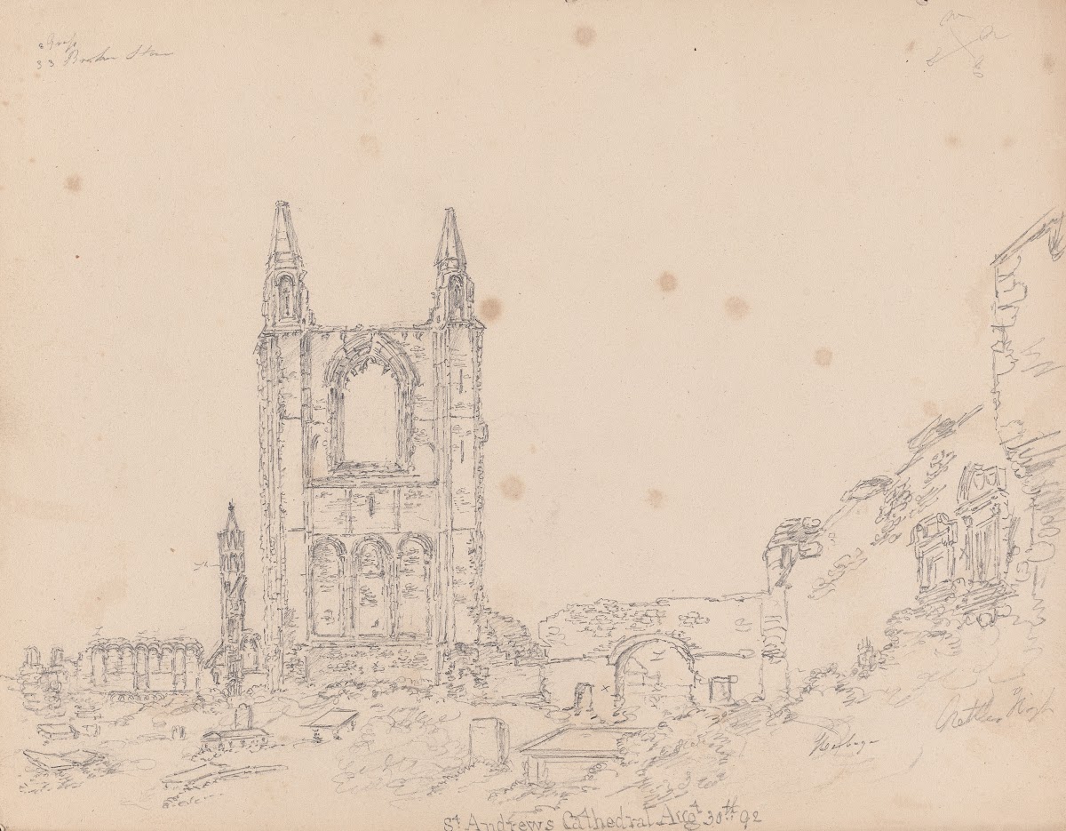The Cathedral of St Andrews Scotland 1792