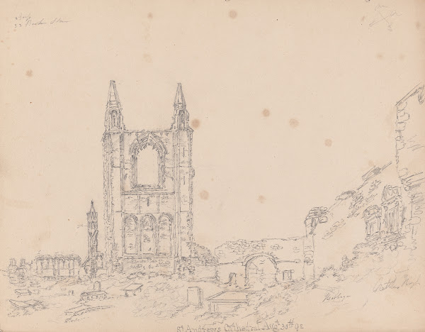 The Cathedral of St Andrews Scotland 1792