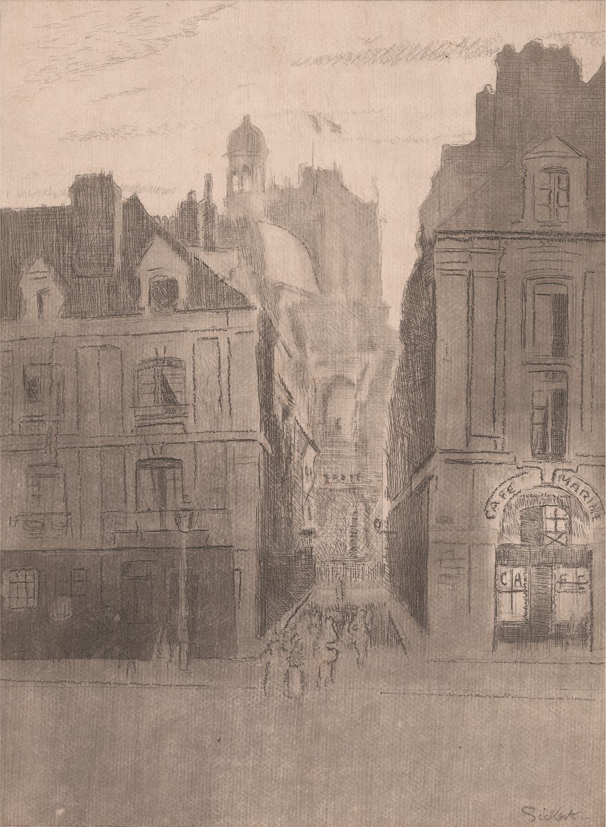 Dieppe La Rue Notre Dame 1909