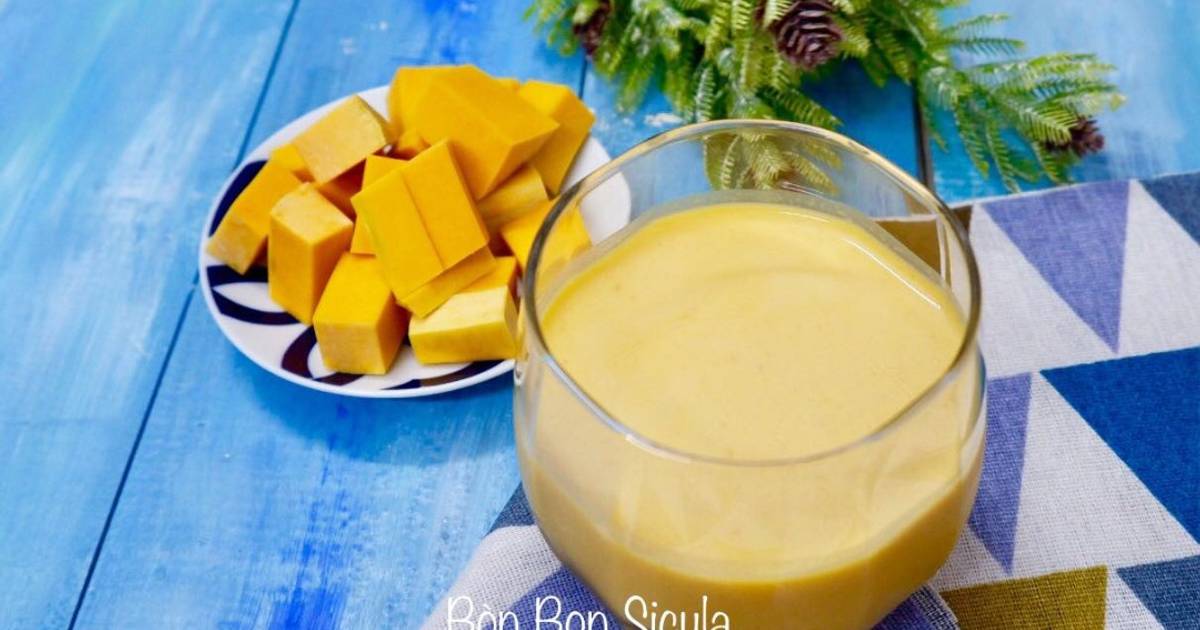 Sữa Bí Đỏ Cốt Dừa