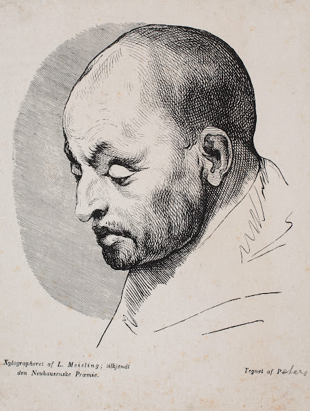 Hovedet af en skaldet mand 1846  1847