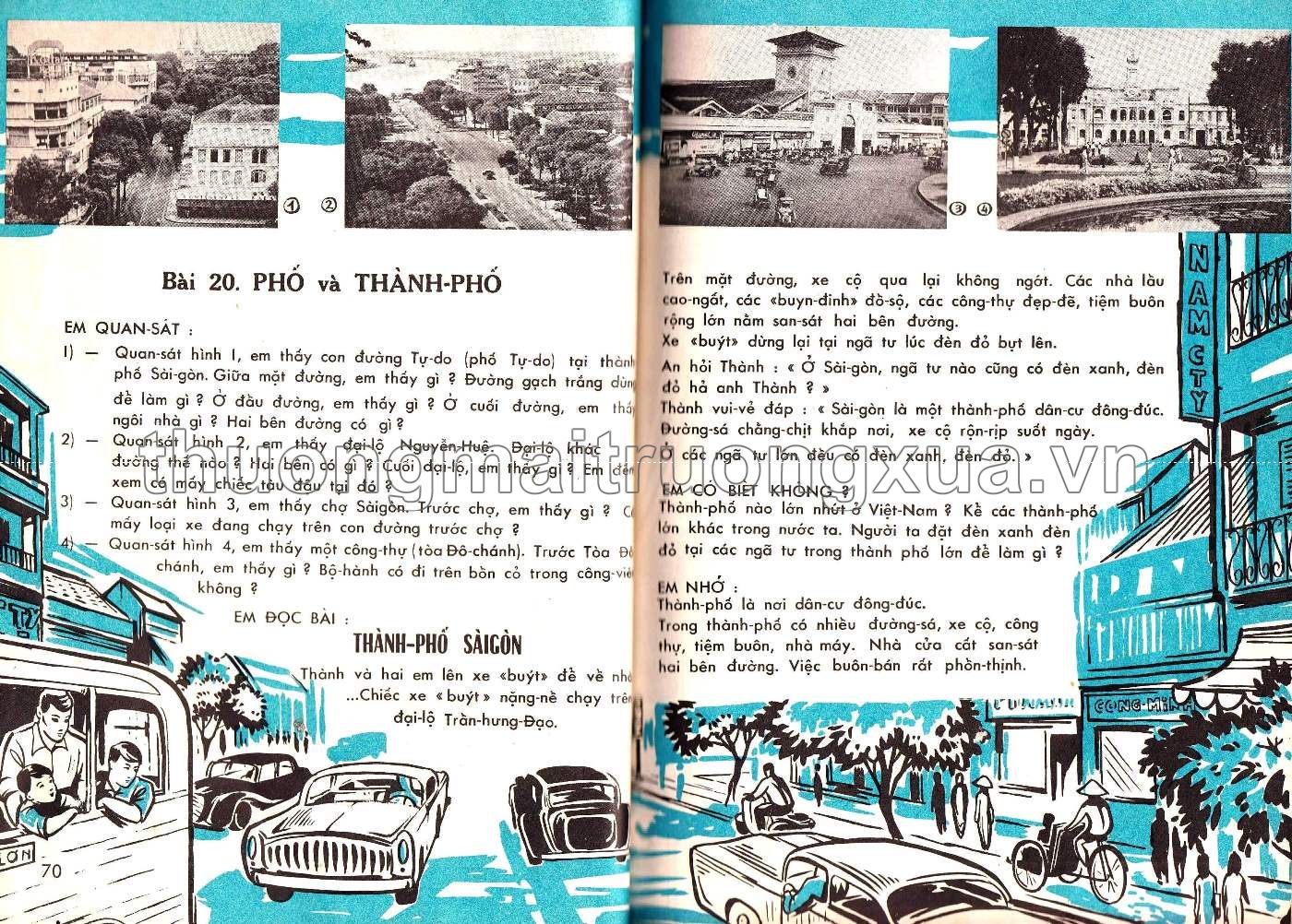 Em học địa lý lớp ba (1965) - Trang 36