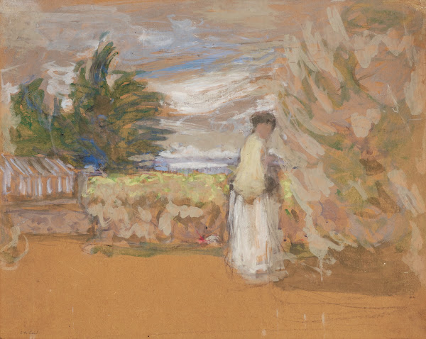 Femme au jardin 1908