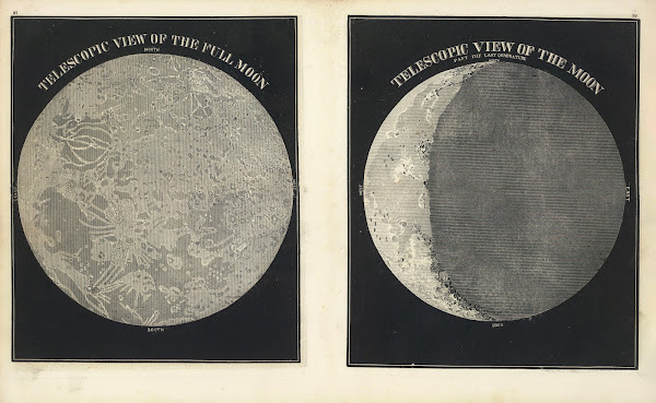 Telescopic view of the full Moon Telescopic view of the Moon past the last quadr
